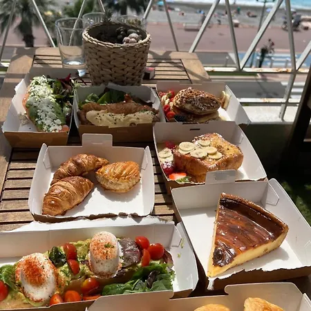 Appartement Vue Mer - Promenade Des Anglais Апартаменты Ницца